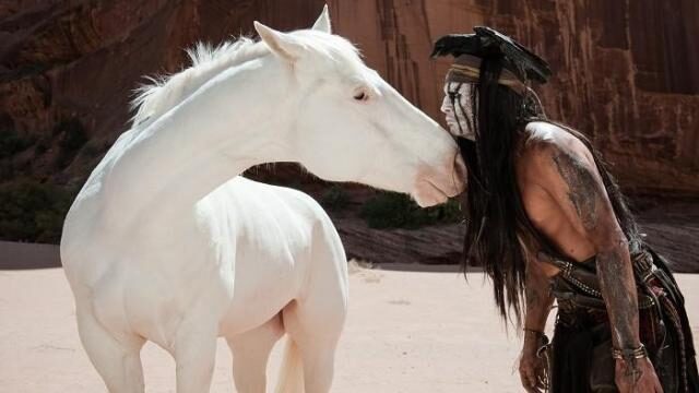 FOTO: Johnny Depp Lone Ranger