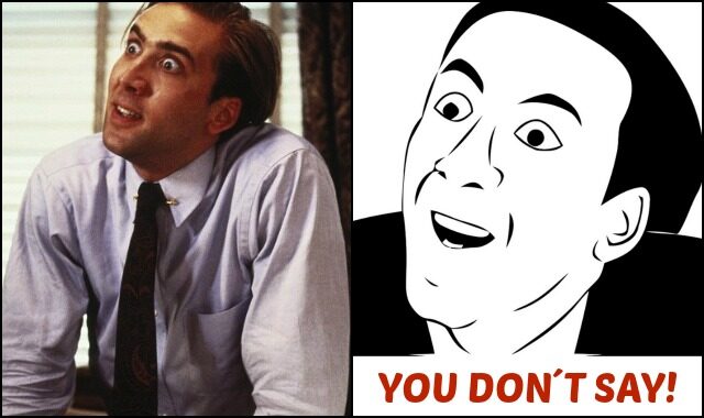 FOTO: Nicolas Cage - meme