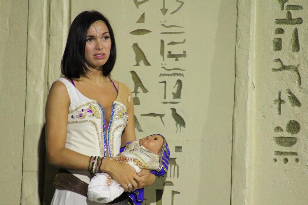 Muzikál Kleopatra zkouška