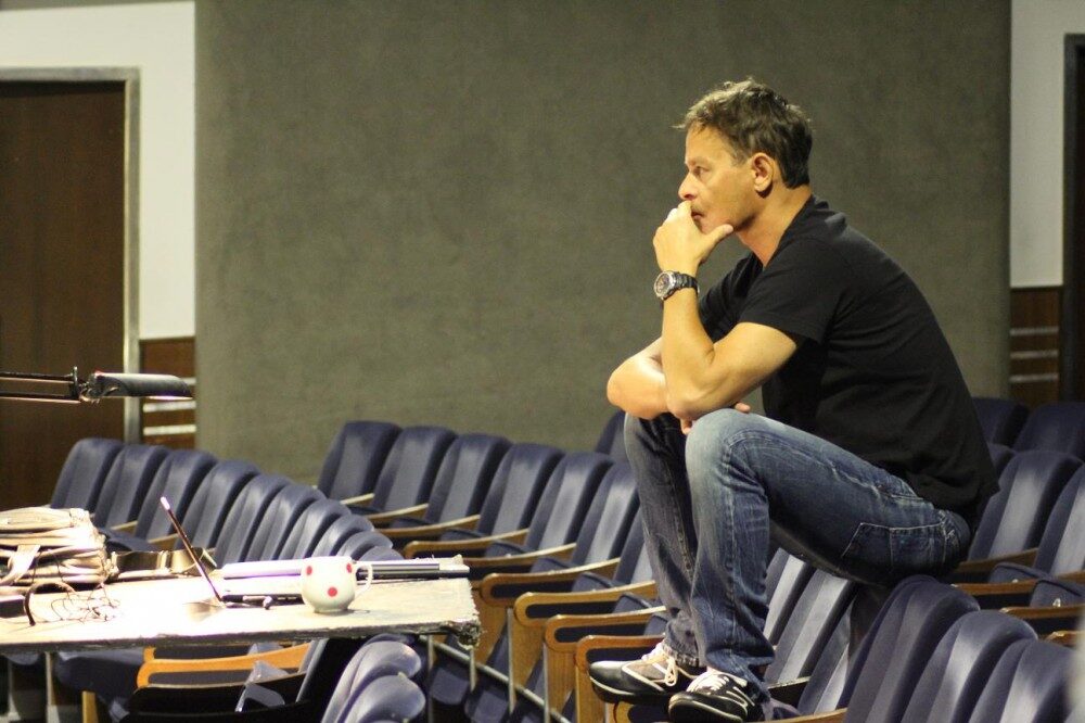 Muzikál Kleopatra zkouška