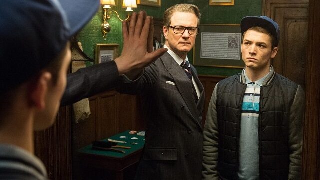 FOTO: Colin Firth Taron Egerton Kingsman
