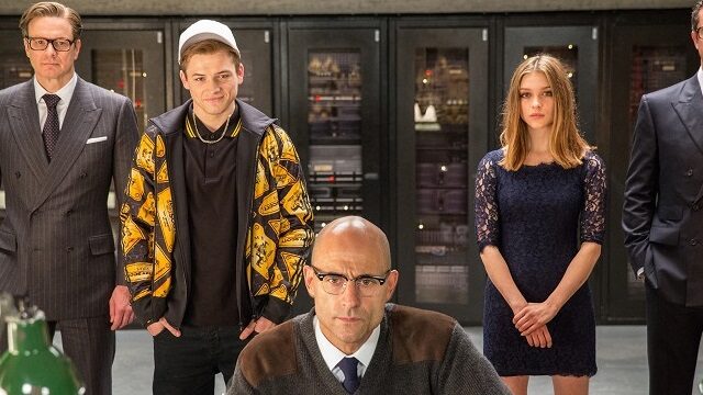 FOTO: Colin Firth Taron Egerton Mark Strong Kingston