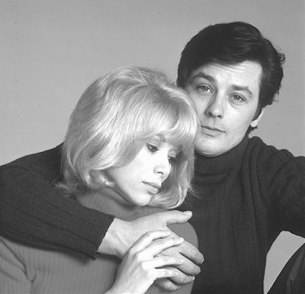 Alain Delon s Mireille Darcovou