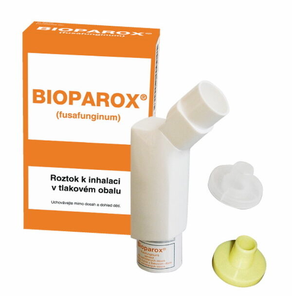 Léčivý přípravek na angínu Bioparox
