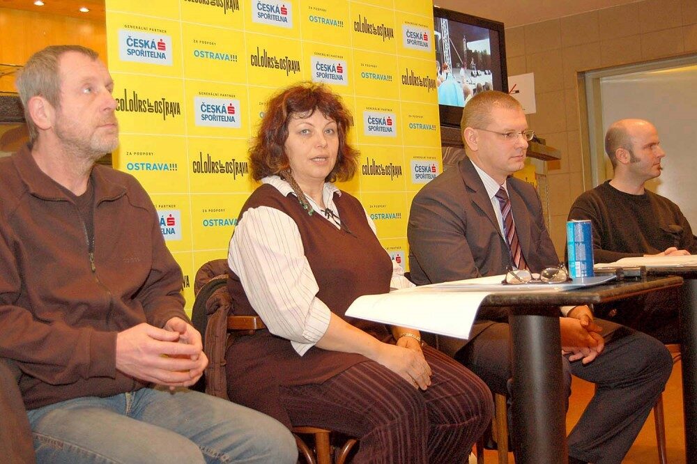 Foto: Tisková konfererence Colours of Ostrava, Zdroj: Radek Adámek, Topzine.cz
