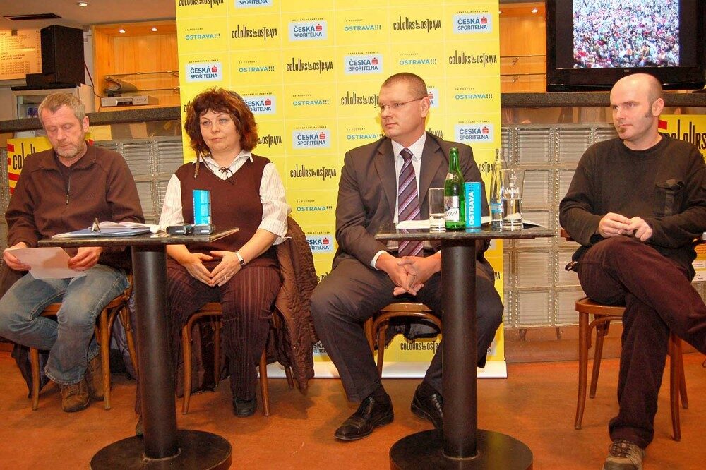 Tisková konference Colours of Ostrava