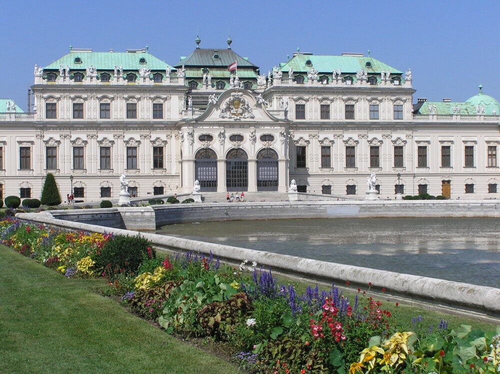 FOTO: zámek Belvedere, Vídeň
