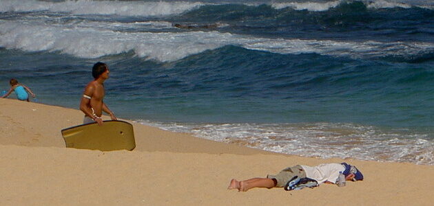 FOTO: Havajská pláž