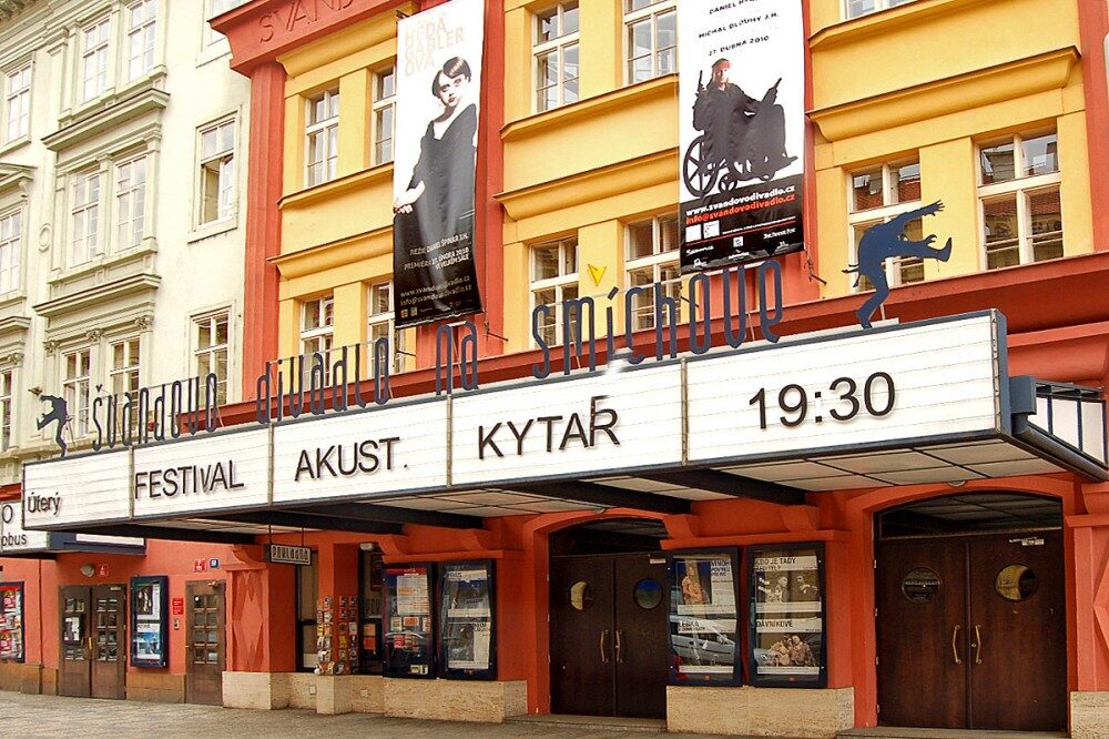 Foto: Budova Švandova divadla na Smíchově