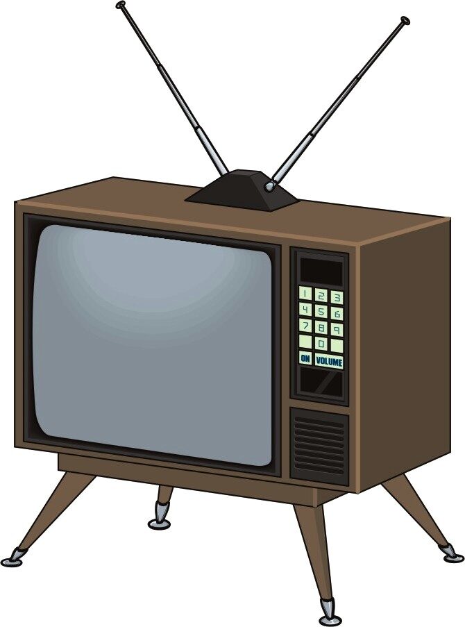 Ilustrační foto: Televizor