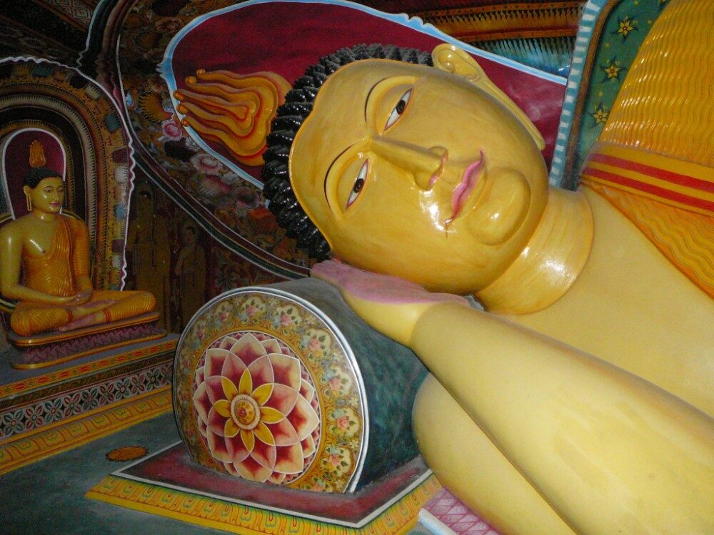 FOTO: Součástí výstavy je i budhistická svatyně