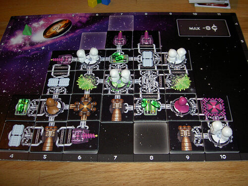 Galaxy Trucker - stavění lodě