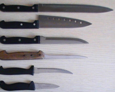 FOTO: Různé druhy nožů