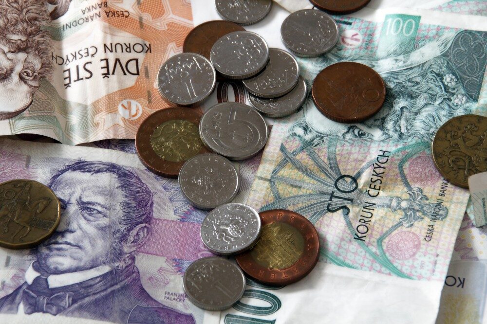České bankovky a mince, Foto: Tomáš Lénárd, Topzine.cz