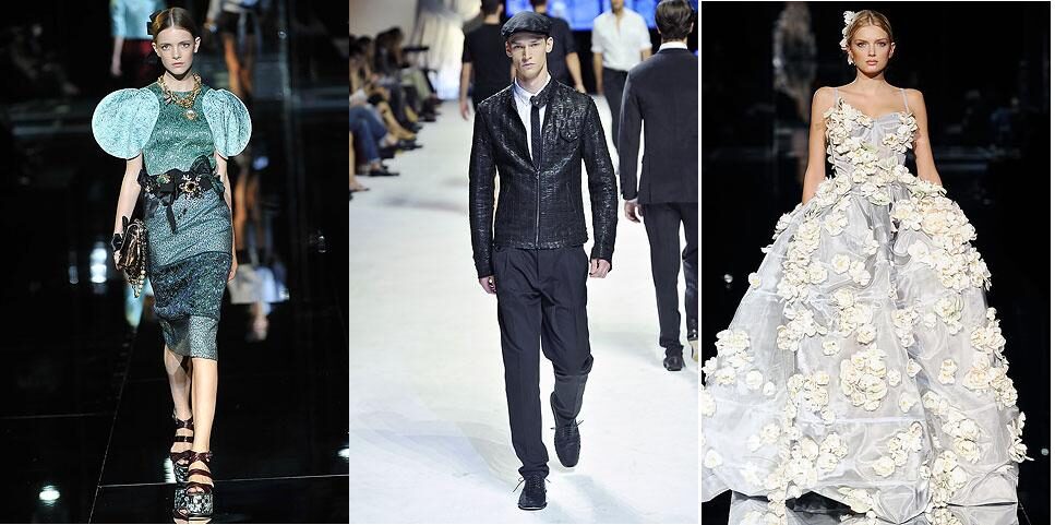 FOTO: Dolce&Gabbanna modely pro muže a ženy