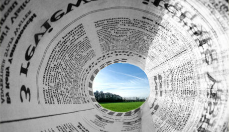 KOLÁŽ: Noviny a příroda