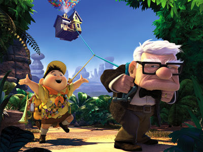 Russel a Carl Fredricksen