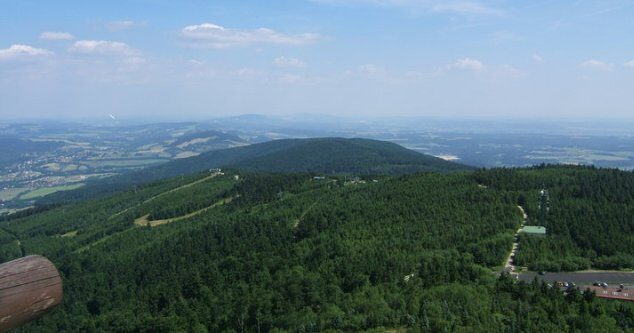 FOTO: Výhled z Ještědu