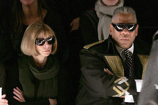 FOTO: Anna Wintour a André Leon Talley