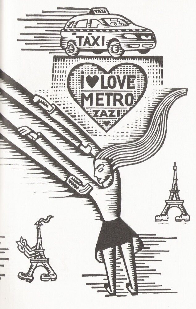 Zazi miluje metro