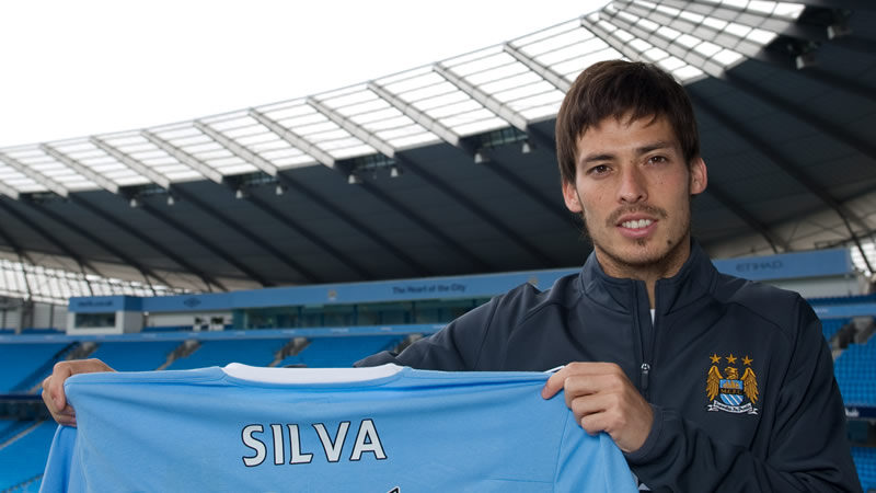 FOTO: David Silva už obléká barvy Manchesteru City