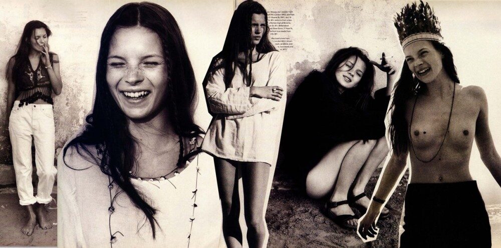 FOTO: První editorial Kate Moss pro časopis Face