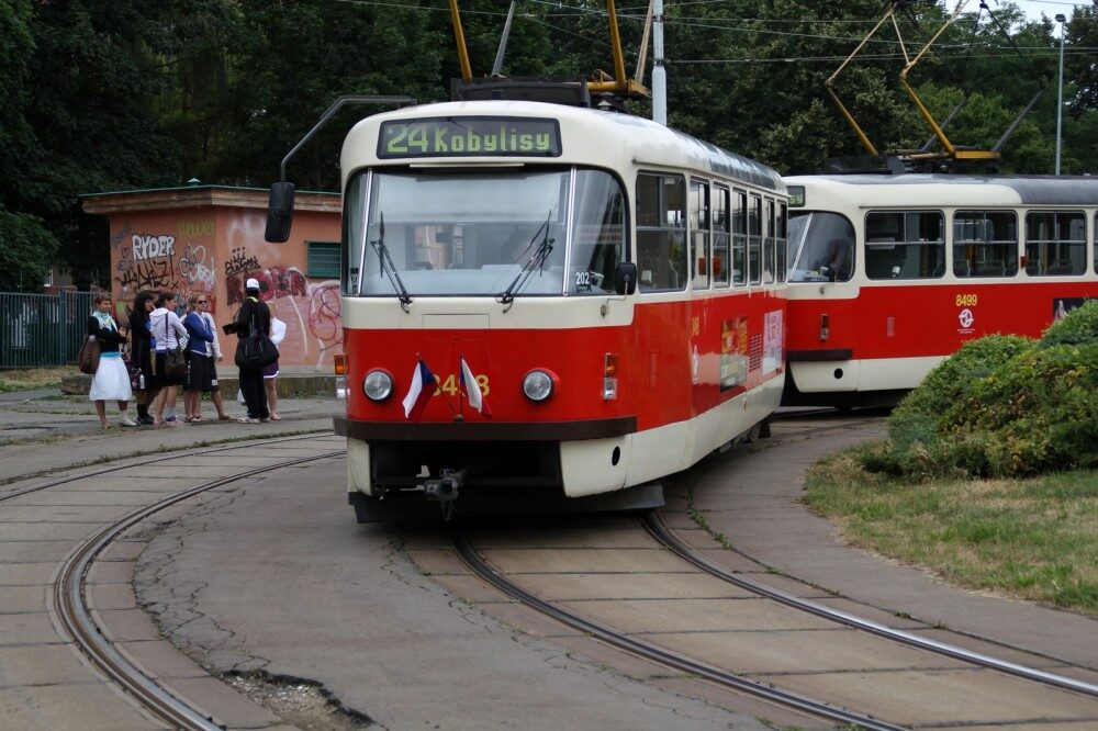 FOTO: městská hromana doprava v Praze
