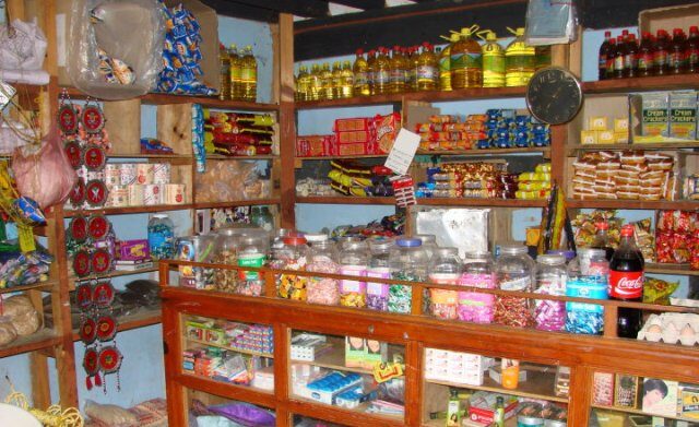 FOTO: Obchod s potravinami