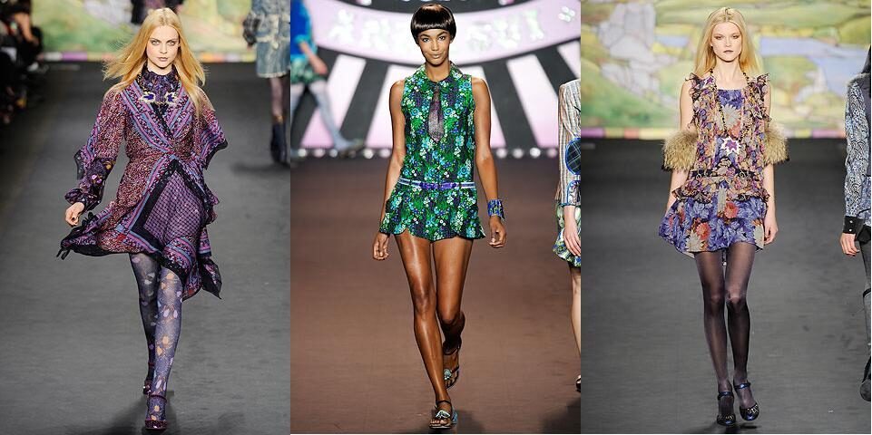 FOTO: Modely značky Anna Sui