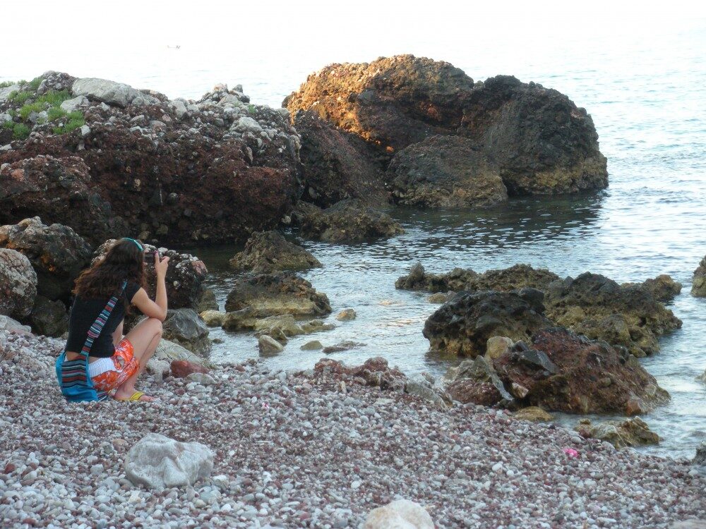 FOTO: pláž v Černé Hoře