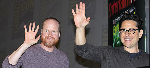 FOTO: Režiséři J.J. Abrams a Joss Whedon