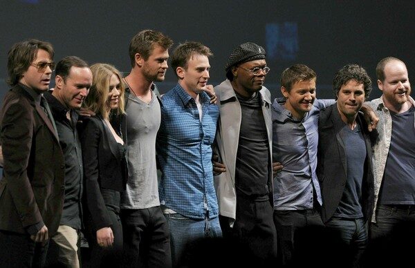 FOTO: Herecká sestava The Avengers na Comic-Con 2010, Foto: Kevin Winter,Getty Images