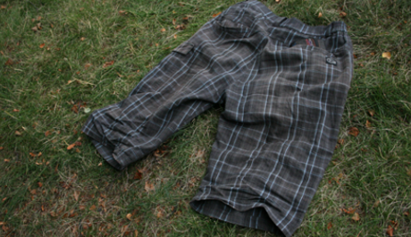 Foto: Zadní pohled na šortky