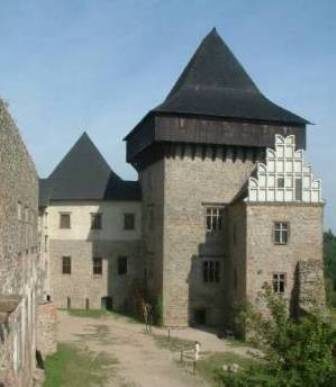 FOTO: Zřícenina hradu v Lipnici nad Sázavou