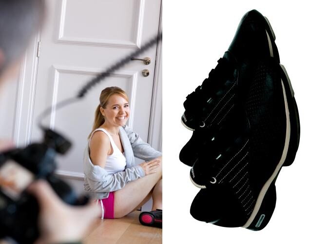 FOTO: Vondráčková pro Reebok, Boty EasyTone
