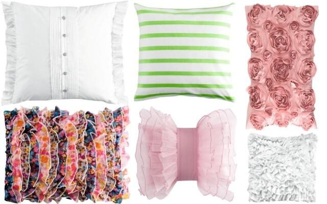 FOTO: Polštáře H&M