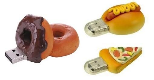 FOTO: USB Flash disk ve formě jídla