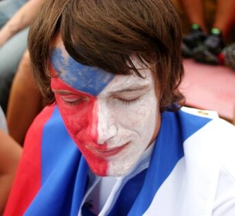 FOTO: Fanoušek MSJ veslování Račice 2010