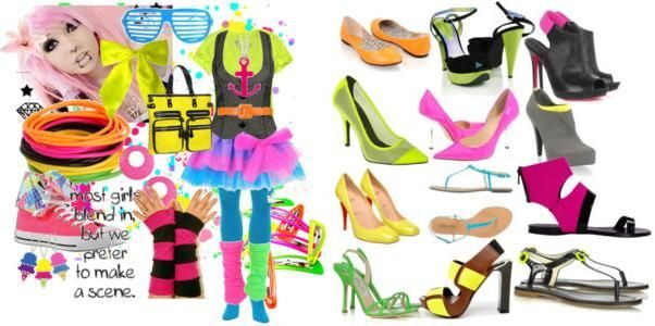 FOTO: Neonové oblečení