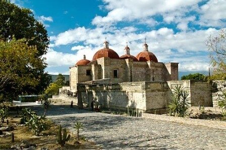 FOTO: Mitla v Centrálním údolí Oaxaca