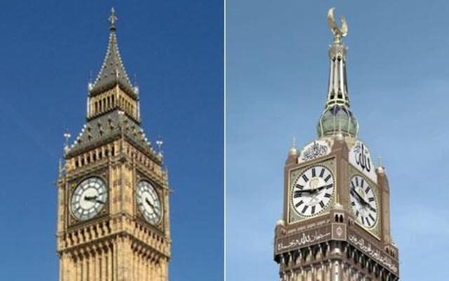 FOTO: Big Ben a Hodiny v Mecce