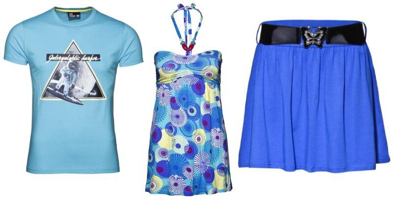 FOTO: Modré oblečení New Yorker